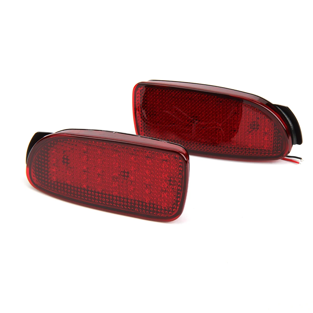 Светодиодная красная лампочка для заднего фонаря стояночного света, тормозной сигнализации и указателя поворота заднего бампера Toyota-Estima серии 30.