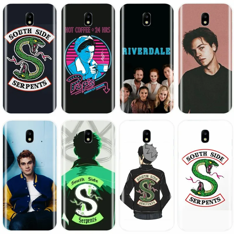 Жесткий чехол Riverdale South Side Serpents из ТПУ для телефона Samsung Galaxy J3 J6 J8 2018 J5 J7 2017 2016 J3PRO