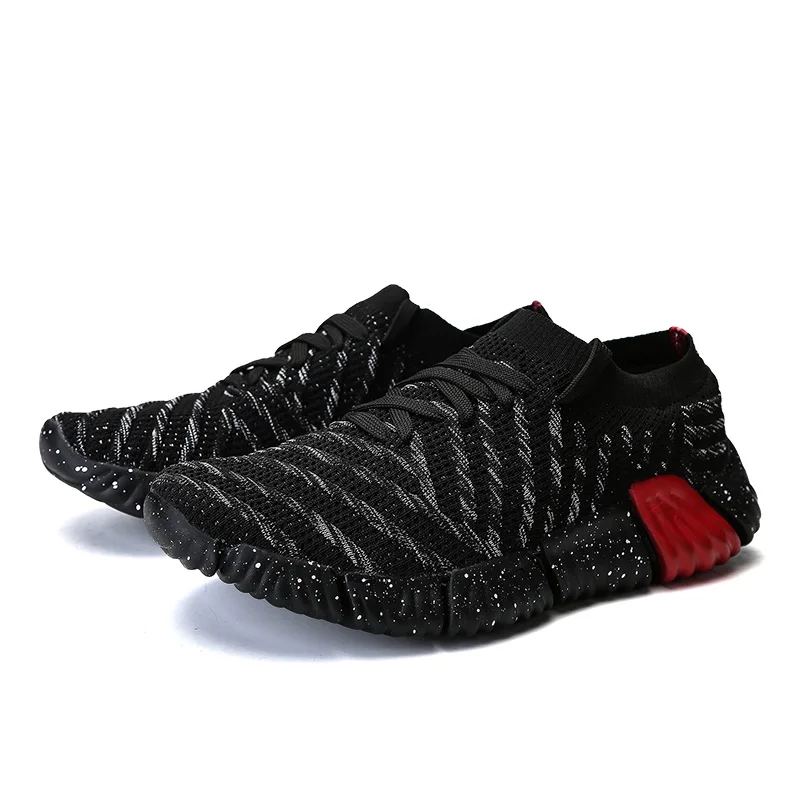 Летняя обувь женские кроссовки дышащая для бега сетчатая Мужская удобная