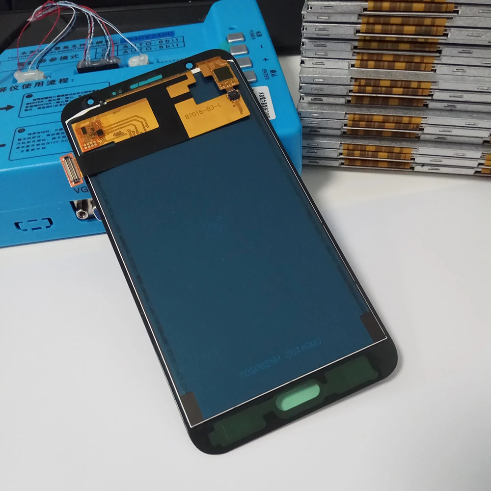 Яркость может регулировать дисплей для Samsung Galaxy J7 2015 J700 J700F J700H экран сенсорный