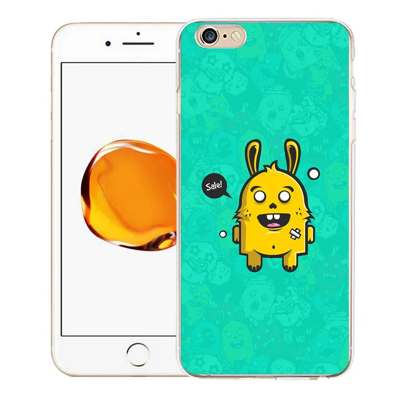 Qmswei ТПУ Ясно Телефон чехол для iPhone 6 г 6S 7 8 Plus X Мягкие Флора сетки Корова