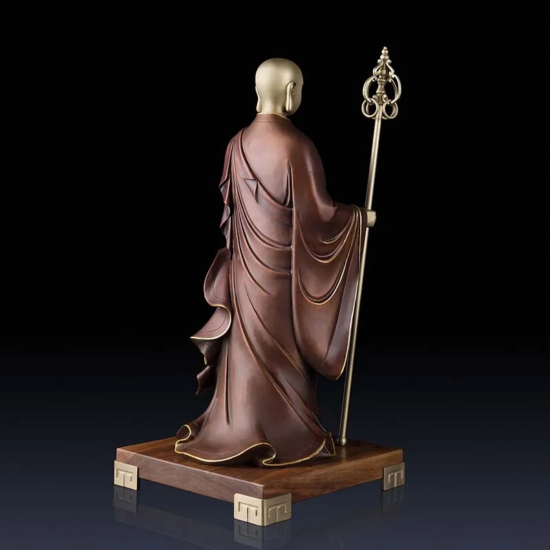 Медные украшения один из тибетского короля для дома статуя Будды чистой