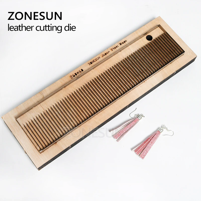 ZONESUN 260 кожаная записная нарезная поделочная форма Набор сделай сам DIY кисточки стальной правило высечки Классическая мобильный телефон ремень серьги