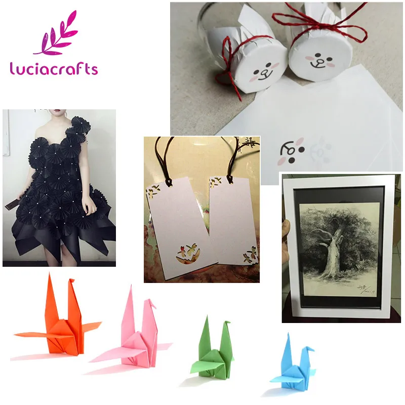 Продажа Lucia Crafts 14 8*10 см винтажная крафт бумага открытка сделай сам граффити 20