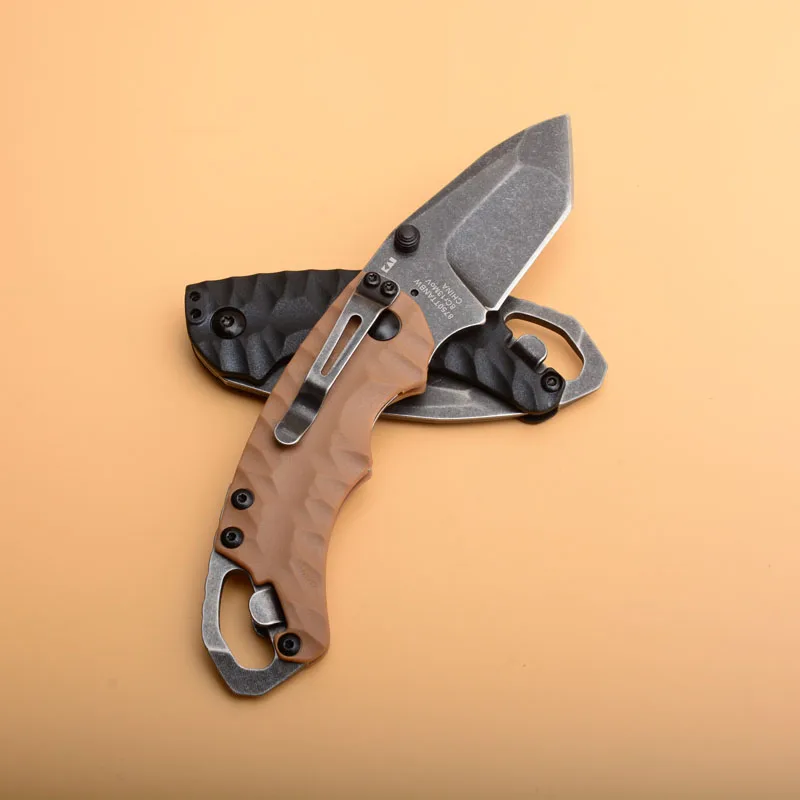 Kershaw 8750 складной походный нож 8cr13mov лезвие авиационная алюминиевая ручка