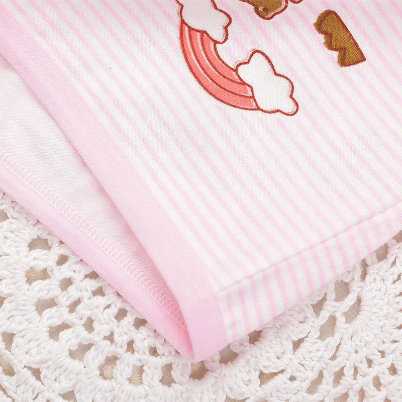 Детское нижнее белье детские хлопковые брифы в полоску с мультяшными