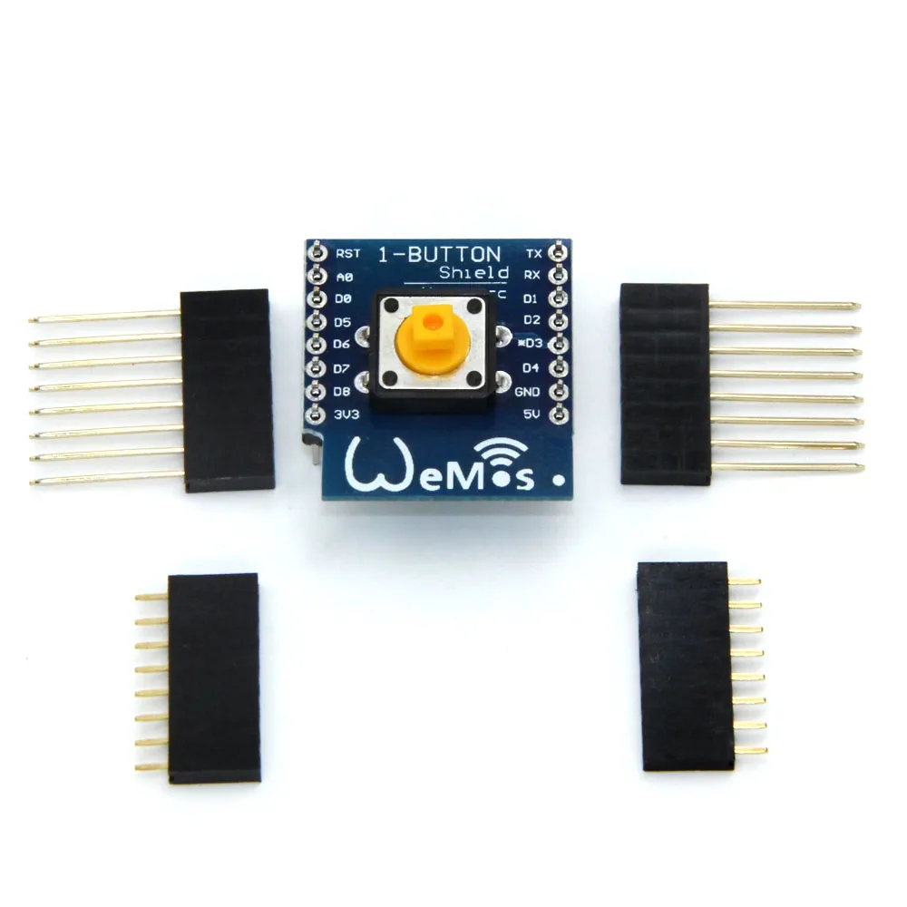 1 кнопочный щит для Esp32 D1 Мини Кнопка|Печатные платы| |