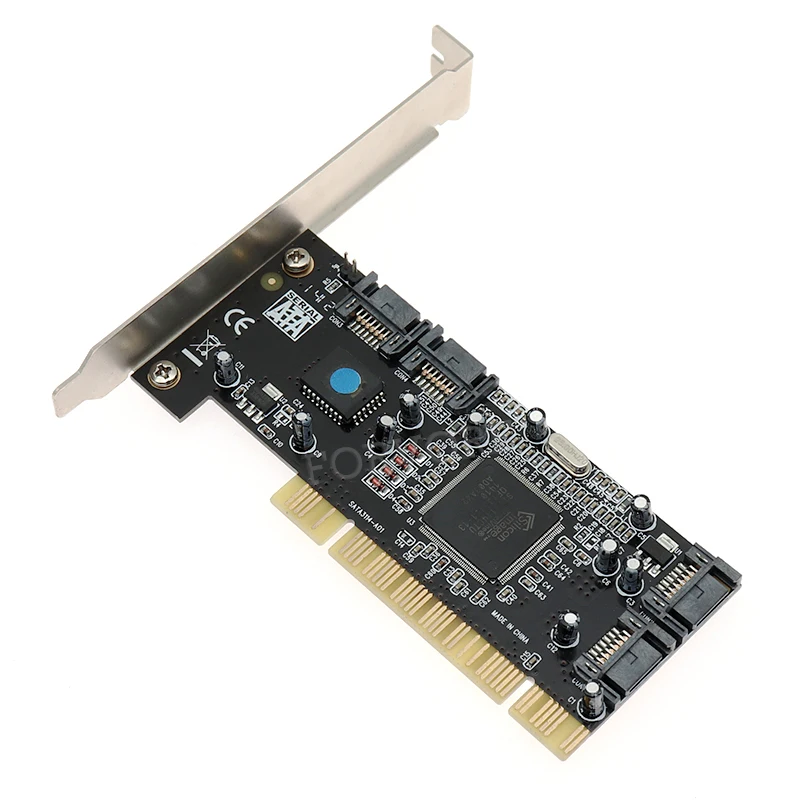 4 порта SATA 1 0 карты PCI адаптер чип Silicon SIL3114 | Компьютеры и офис