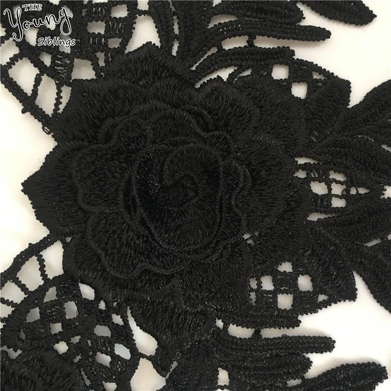 High quality Venetian Fabric Dress Applique Costume Sewing Trim DIY Lace Neckline Collar Decorative Accessories YL1666-YL1667 | Дом и сад