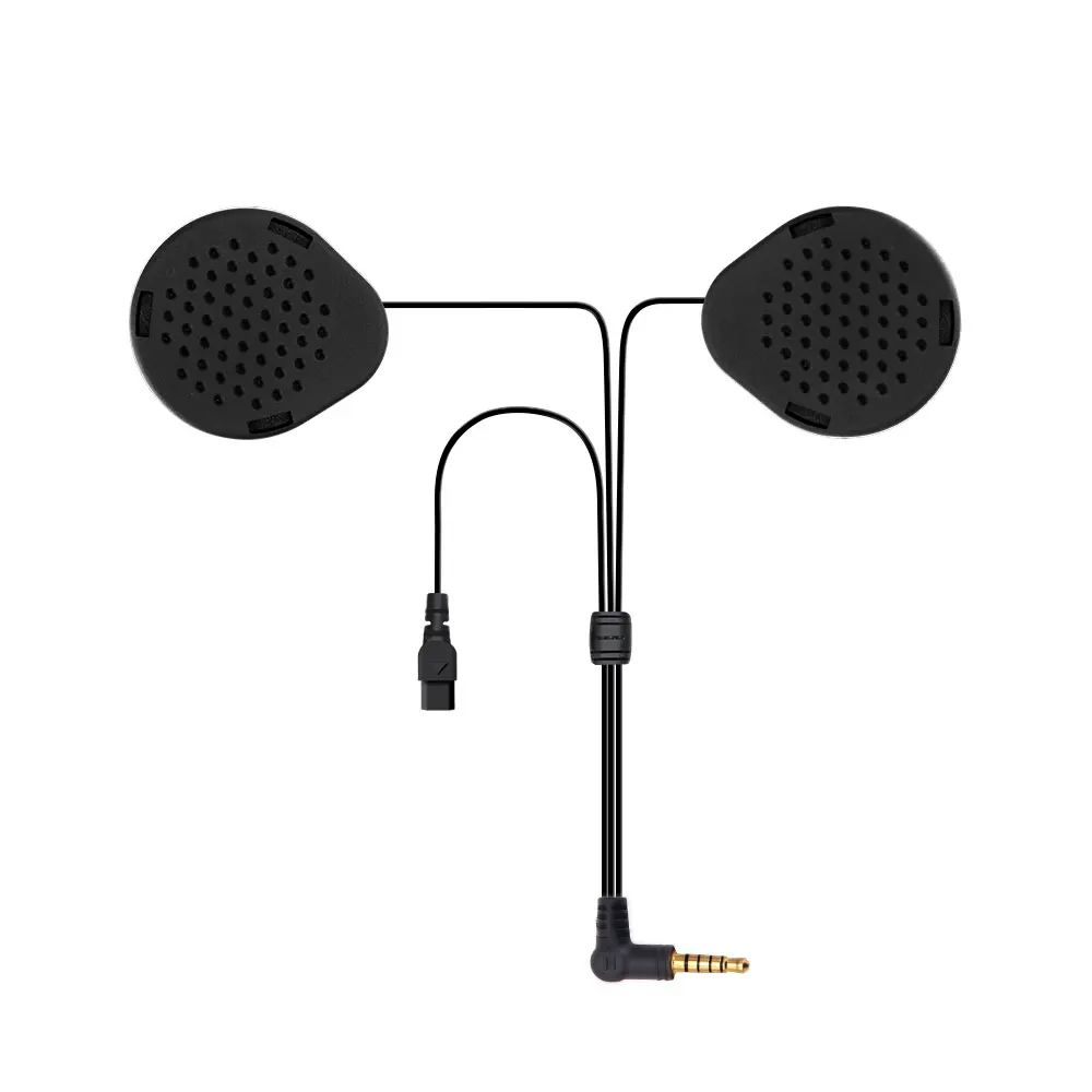 HEROBIKER мотоциклетный шлем Интерком ухо динамик мотоцикл гарнитура микрофон Bluetooth динамик USB кабель для HERO 2 - Цвет: 1 x Ear Speaker