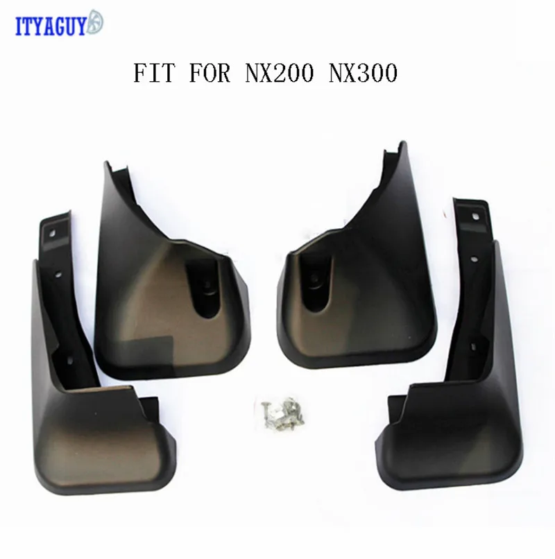 Car styling Mudguards Fit For NX200 NX300 CT200 RX200T RX450T RX300 RX330 Mud flap Splash guards fender flare mudflaps Mudguard |