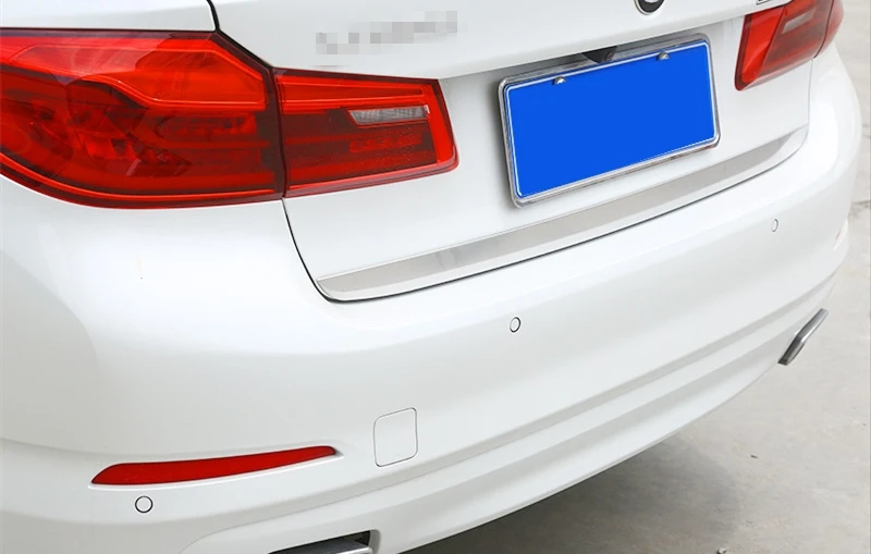 Для BMW 5 Series G30 528li 530li 2018 2019 защитная накладка для багажника из нержавеющей стали