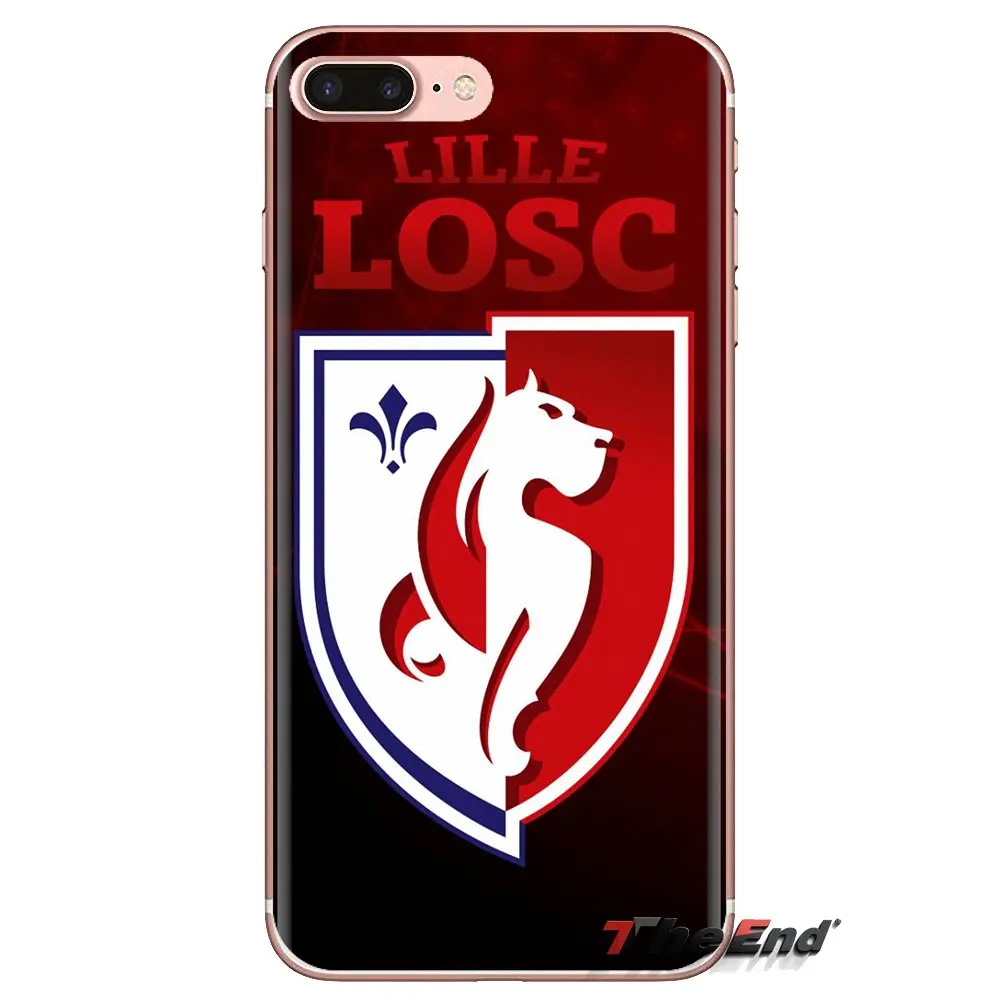 Для Huawei Mate Honor 4C 5C 5X 6X 7 7A 7C 8 9 10 8C 8X 20 Lite Pro Мягкий Силиконовый ТПУ чехол Losc Lille логотип