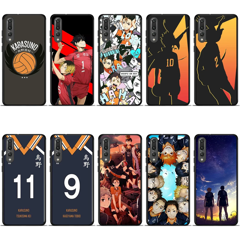 Мягкий силиконовый чехол для Honor 7a Pro Черный из ТПУ Nova 3i 3 10 Lite Цветочный