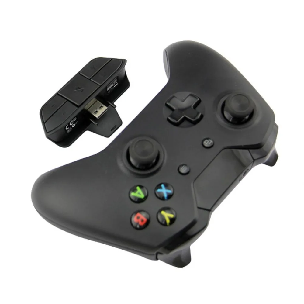 Черный стерео гарнитура адаптер для наушников конвертер для Microsoft Xbox One беспроводной игровой контроллер