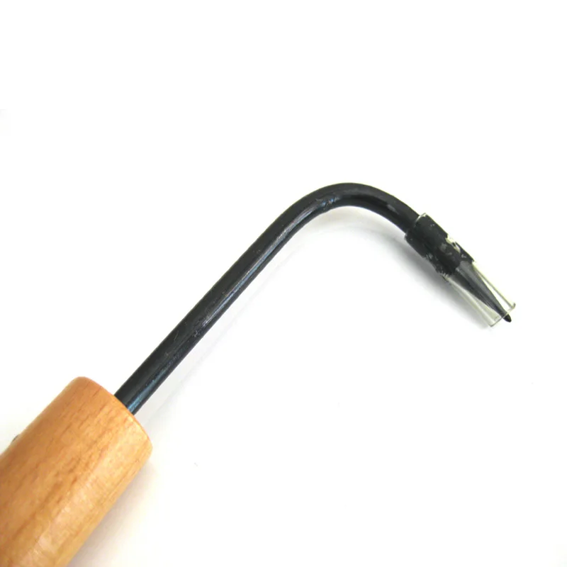 Бонсай крюк для инструментов деревянная ручка из углеродистой стали крючок