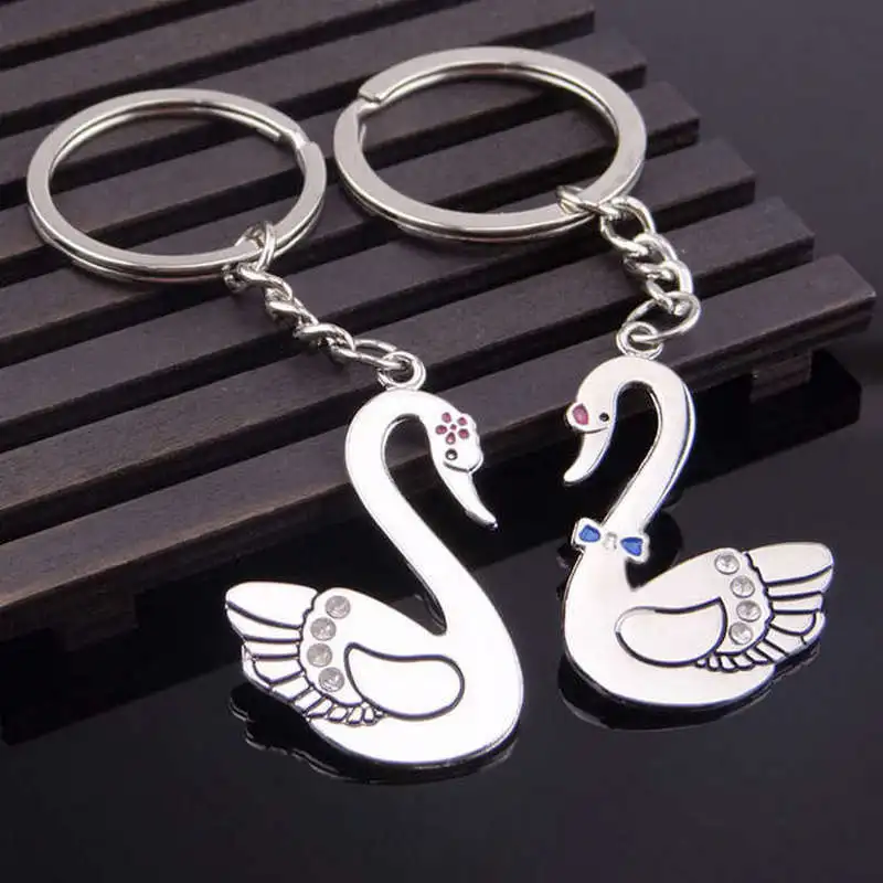 Новинка Якорь Руль Парный Брелок для ключей Женщины Аниме Зубной Брелок Цепочка для мужчин Мешок Украшение Ювелирные изделия Сувенир Свадебный подарок на День Святого Валентина.