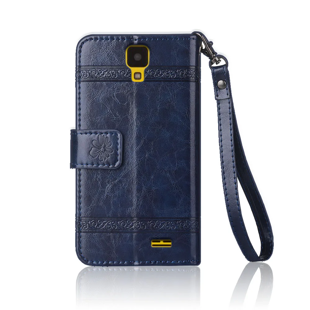 Кожаный чехол-книжка с ремешком для Beeline Smart6 Smart 6 Fundas 100% | Мобильные телефоны и