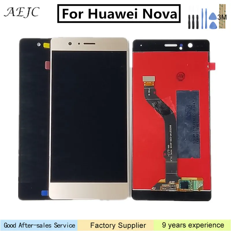Для Huawei Nova ЖК дисплей CAZ AL10 CAN L13 L03 L12 L02 L11 кодирующий преобразователь сенсорного