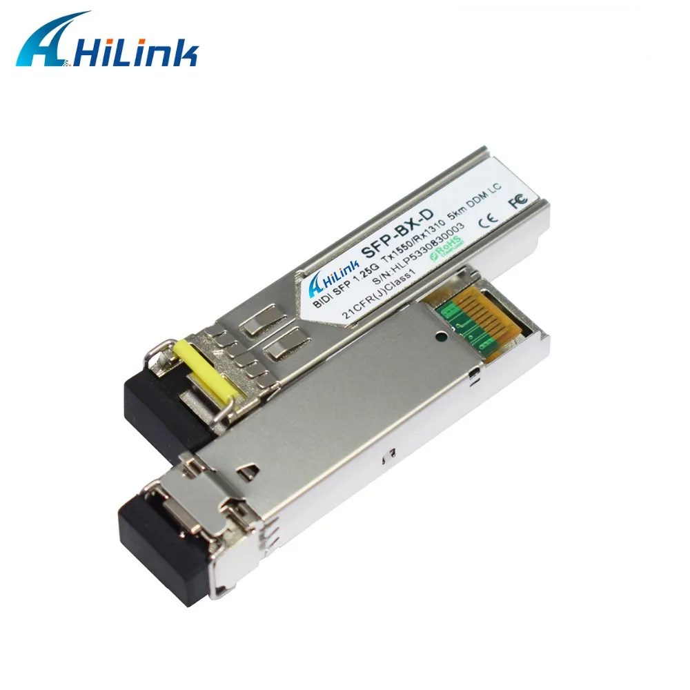 15 пар: HL GLC BX U/D 5D 1 25 г BiDi SFP 5 км SC/LC DOM/DDM 1310/1550 нм|Оптоволоконное оборудование| |