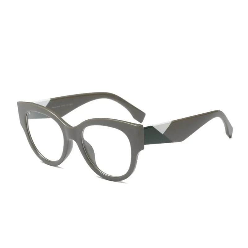 

KESMALL Anti Blue Prescription Glasses Women Fashion Computer Eyeglasses Oversized Full Frame Reading Myopia Eye Glasses YJ1201P