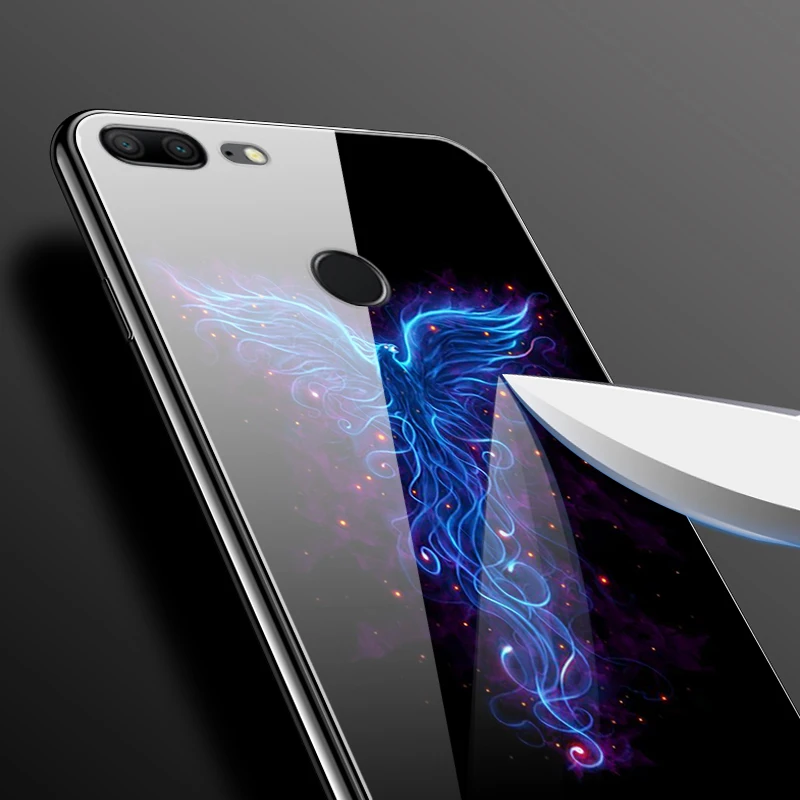 Чехол из закаленного стекла для Huawei honor 9 honor 9 lite, Мягкий бампер с 3D принтом, чехол для Huawei honor 9 Lite 9 Lite, чехол для телефона