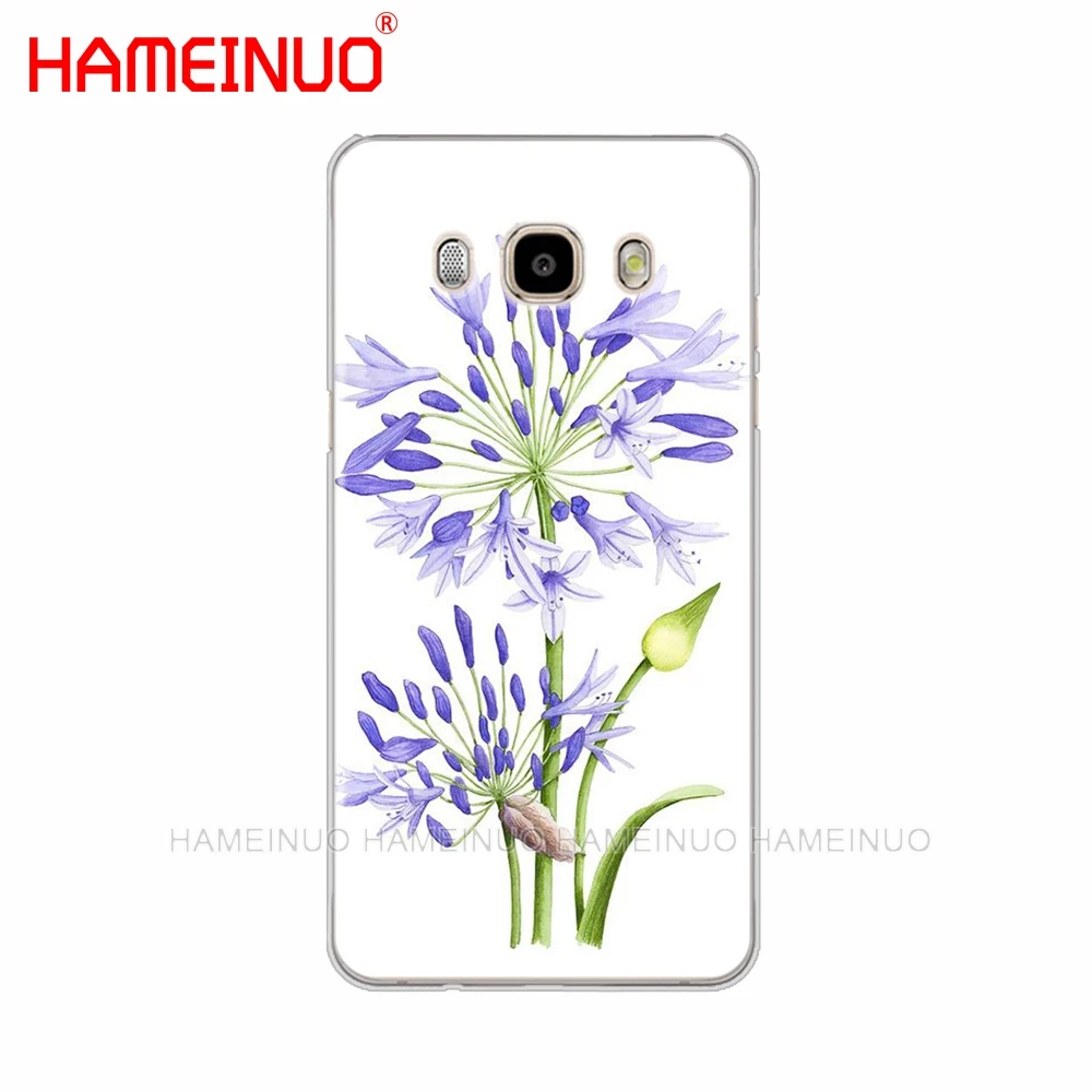 HAMEINUO чехол для телефона с акварельным цветком одуванчиком лотосом лавандой Samsung
