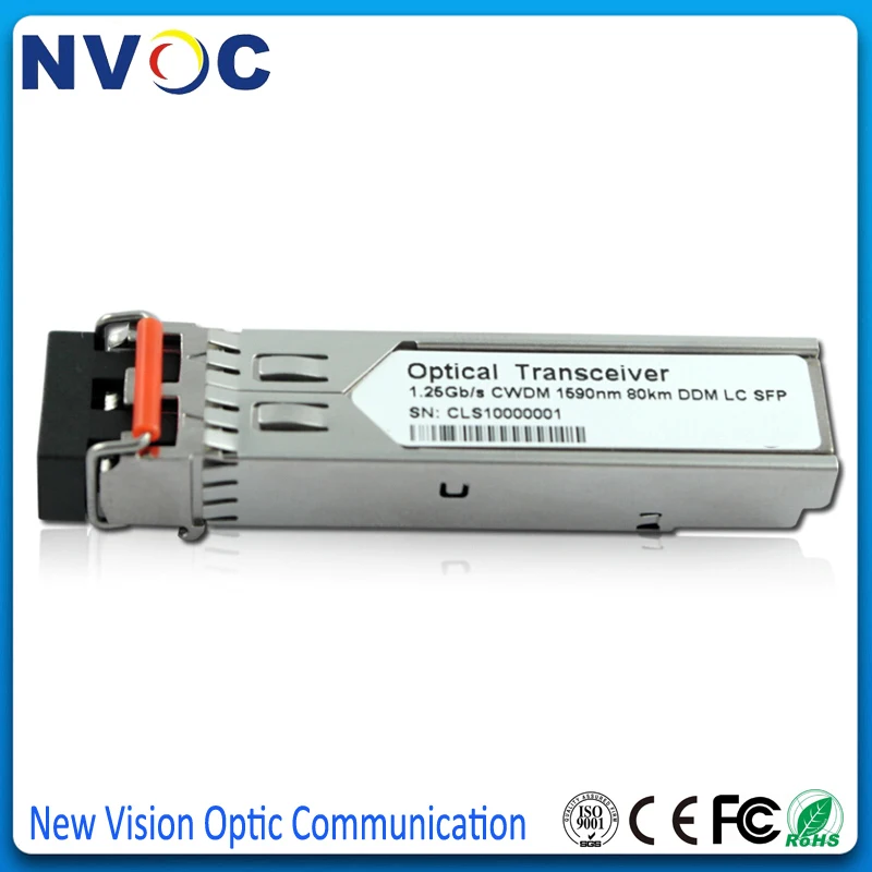 1 25G 1570nm 80км LC SFP CWDM оптический модуль с DOM 1000BASE DDMI трансивер (1570nm 80 km SMF DDM)|Детали