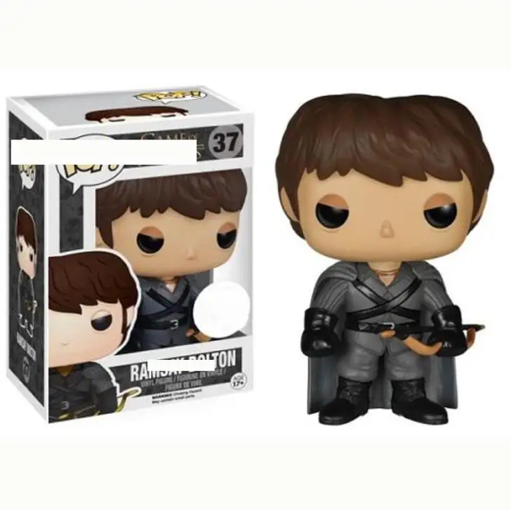 Box FUNKO поп Игра престолов фильм Коллекционная модель игрушки Песнь Льда и Огня виниловая кукла подарок на день рождения фигурка - Цвет: Box