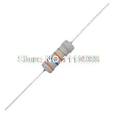 

200x резисторы из углеродистой пленки с отверстиями 36K Ohm 2W 5%