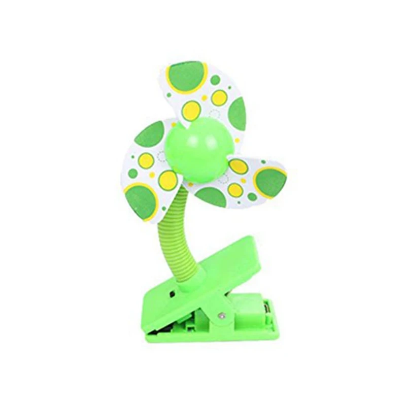 Клип он с USB мини коляской вентилятор для детских кроваток манеж