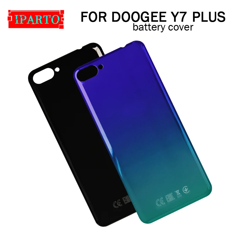 Запасная крышка батарейного отсека DOOGEE Y7 PLUS 100% оригинальная новая прочная задняя