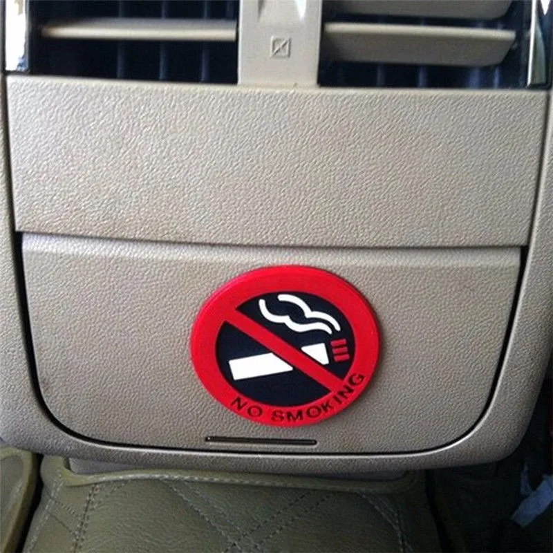 3 шт. резиновые наклейки на дверь такси|auto accessories|no smokingsticker car |