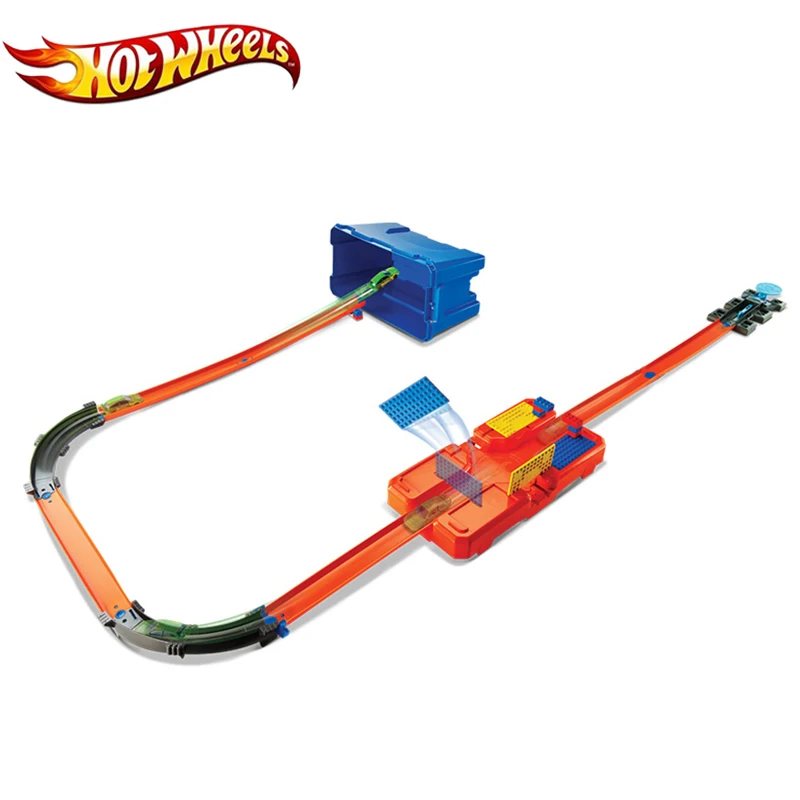 Hot Wheels автомобильный трек игровой набор пластиковый многофункциональный ящик