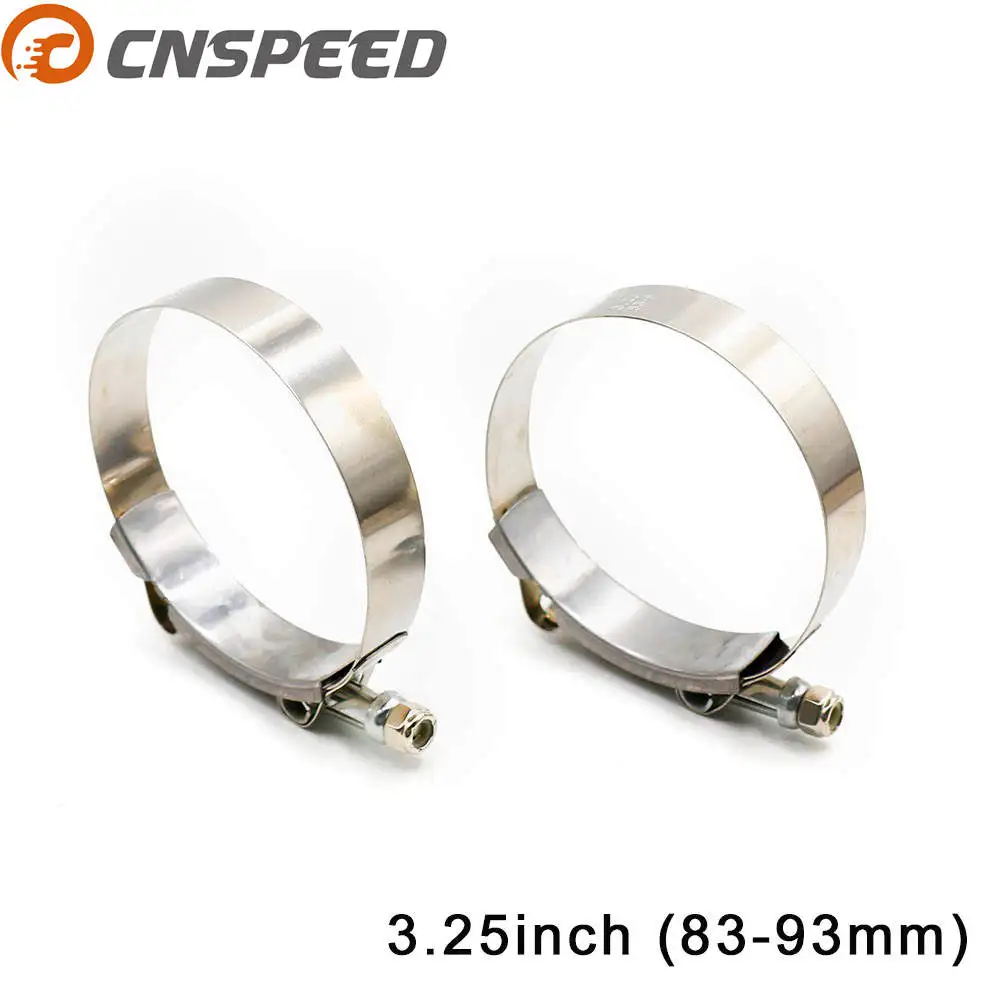 CNSPEED Универсальный 3 25 &quotдюймов (83 мм-93 мм) силиконовый турбо шланг муфта Т БОЛТ
