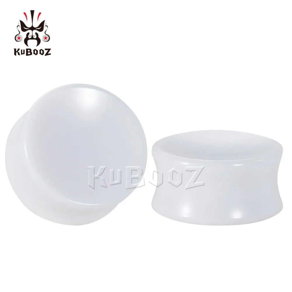 Kubooz акриловые пробки Для Пирсинга Ушей, ювелирные изделия для тела, расширитель для туннелей, седельные серьги