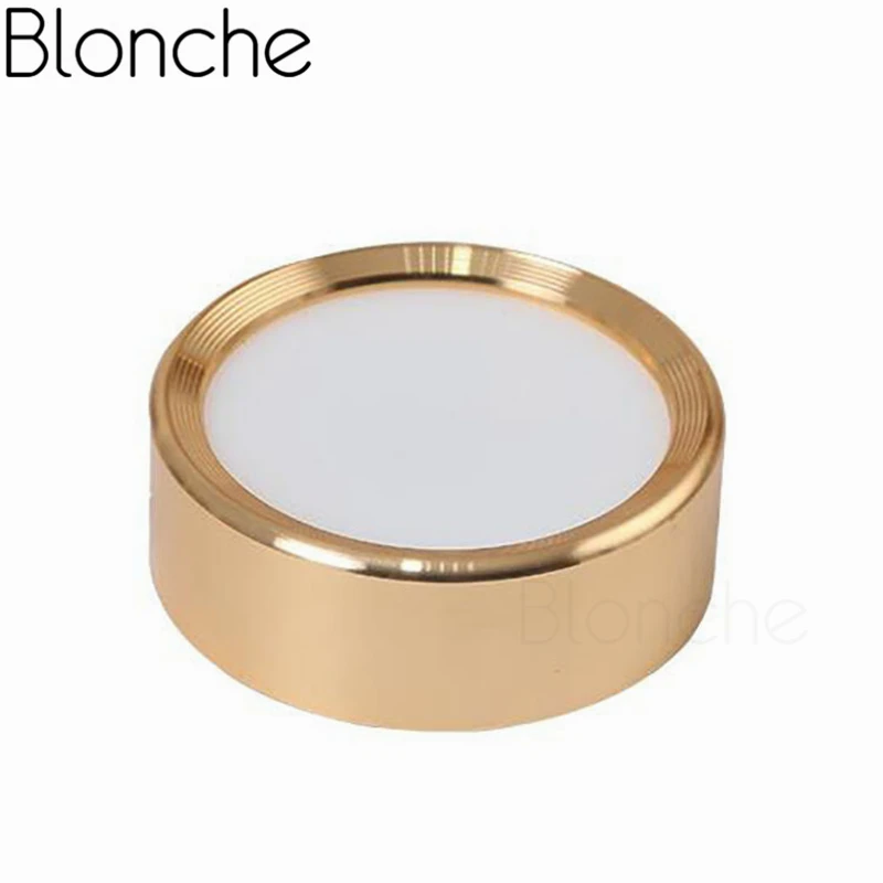 Blonche Modern Led Panel Light AC220V 5W/7W/9W Round Downlight for Living Room Bathroom Corridor Home Decor Mini Ceiling Lamp | Освещение