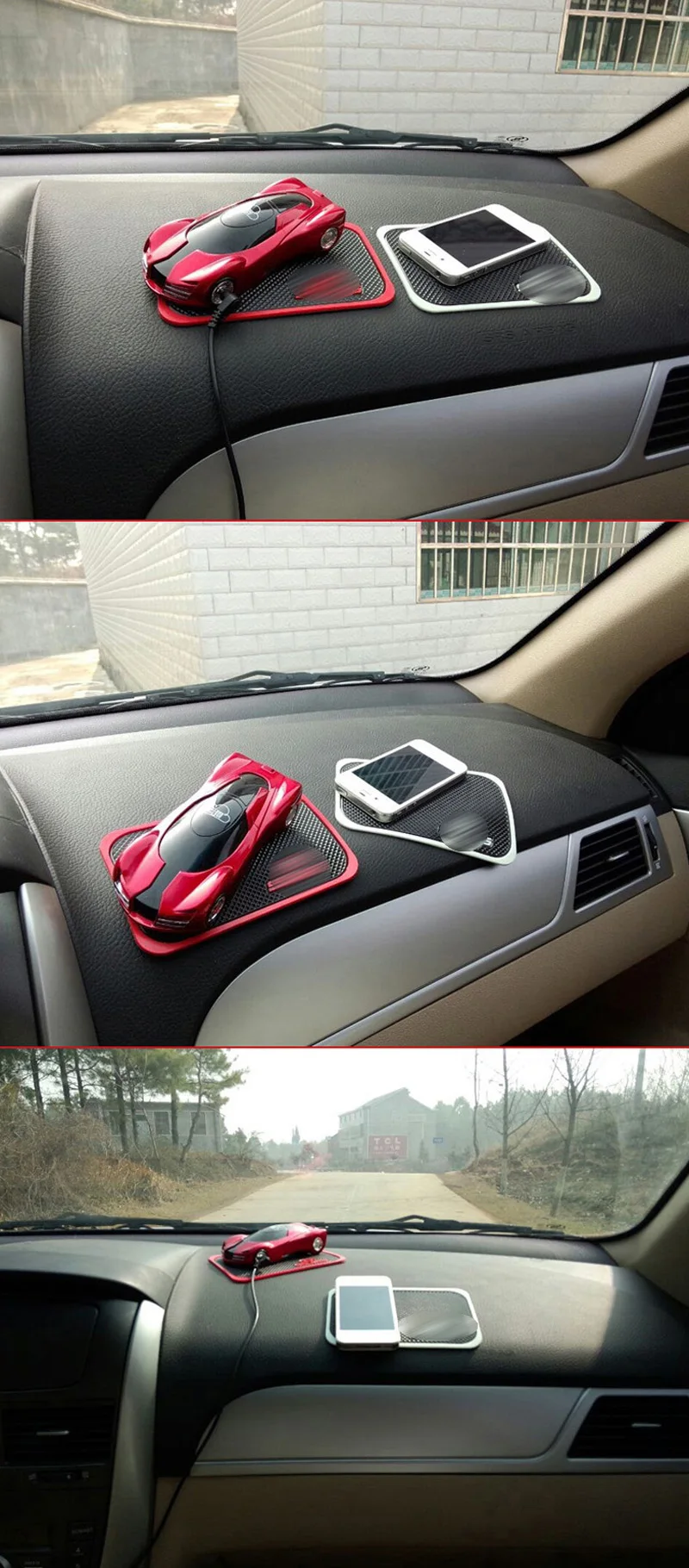 Для hyundai Solaris 2000- резиновый коврик для межкомнатной двери коврик для чашки нескользящий коврик ночной светящийся/синий/красный 1 шт