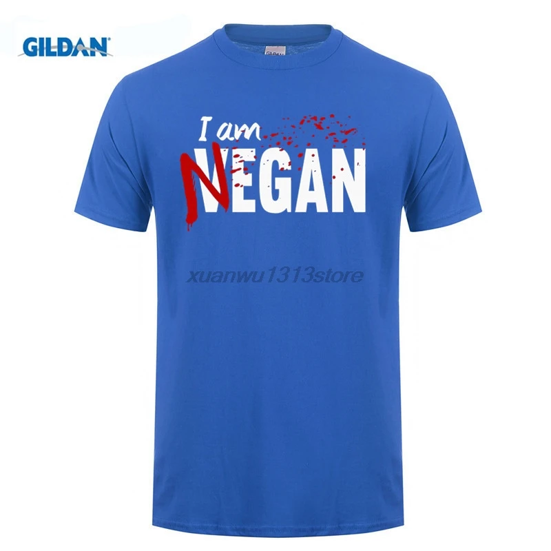 GILDAN I'm Negan/футболка для мужчин Новое поступление простые футболки свободные с