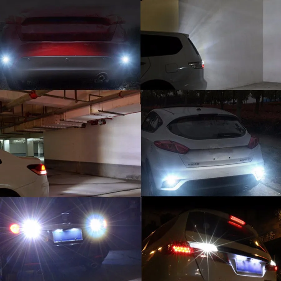 

AEING 1 Piece Car W16W T15 912 High Power OBC Canbus Error Free Led SMD Backup Parking Reverse Lights Bulb White For Toyota/Lada