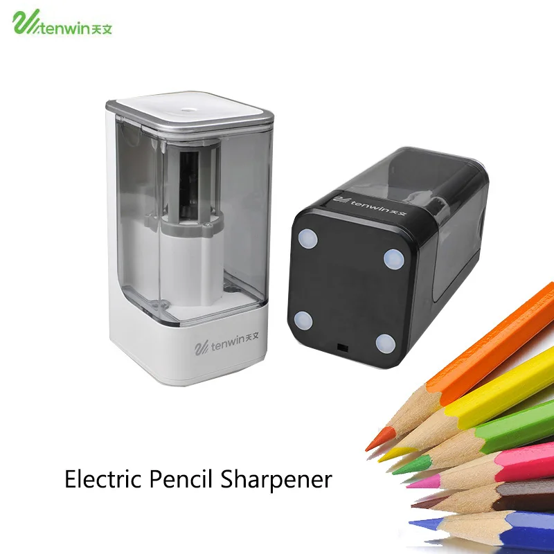 Tenwin электрический точилка для карандашей Высокое качество автоматический