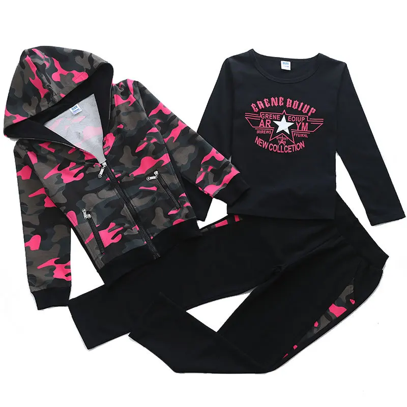 2018 комплект из 3 предметов новый модный детский одежды для девочек на весну и