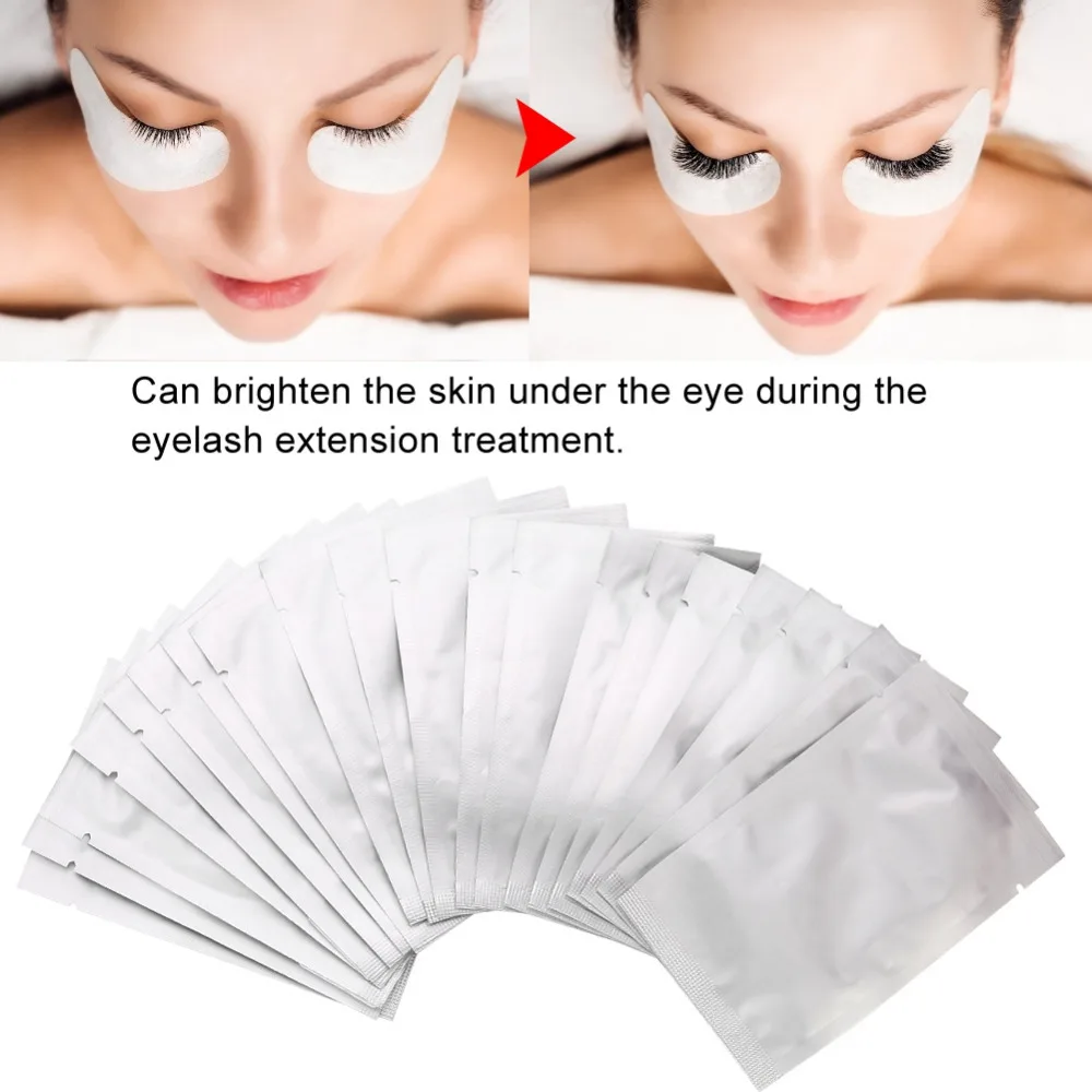 20 пар увлажняющие питательные накладки для наращивания ресниц|Накладные