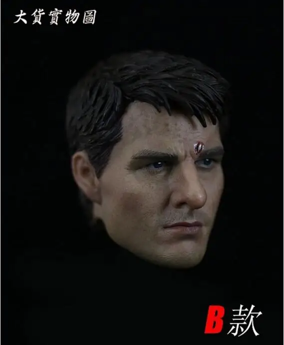 1/6 Том Круз голова лепить край завтрашнего дня/горячие игрушки Phicen фигурка