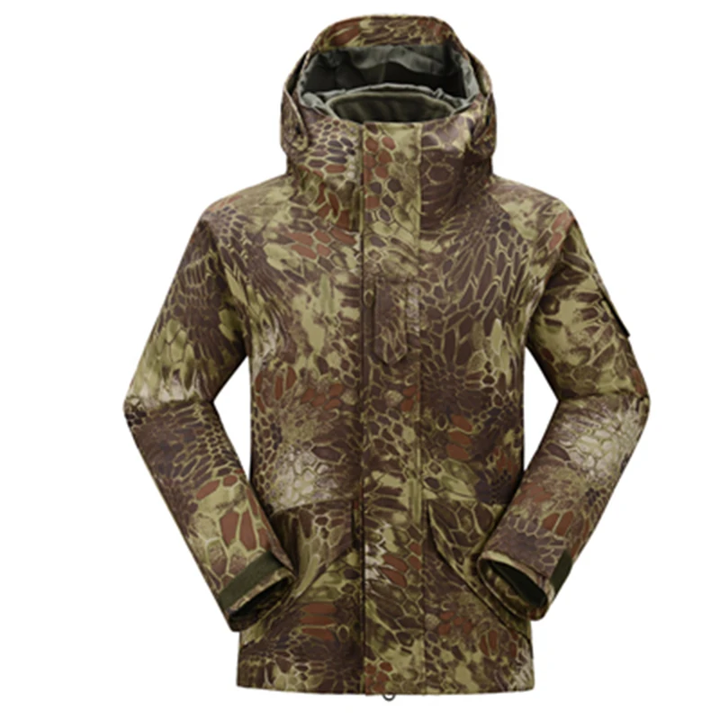 G8 Winter Men Thermal Thick Tactical jacket Coat Waterproof Military Jacket Camouflage Windbreaker thermal parka | Тематическая