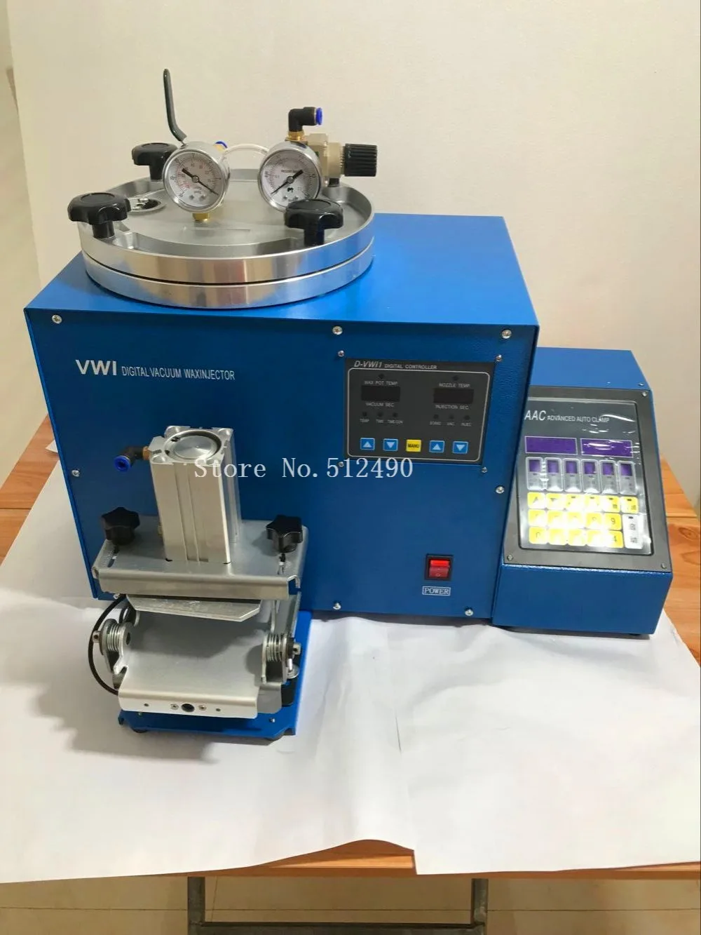 

Hot Sale 220V Jewelry Tools Digital Vacuum Wax Injector Wax Injection Machine with Advanced Auto Clamp