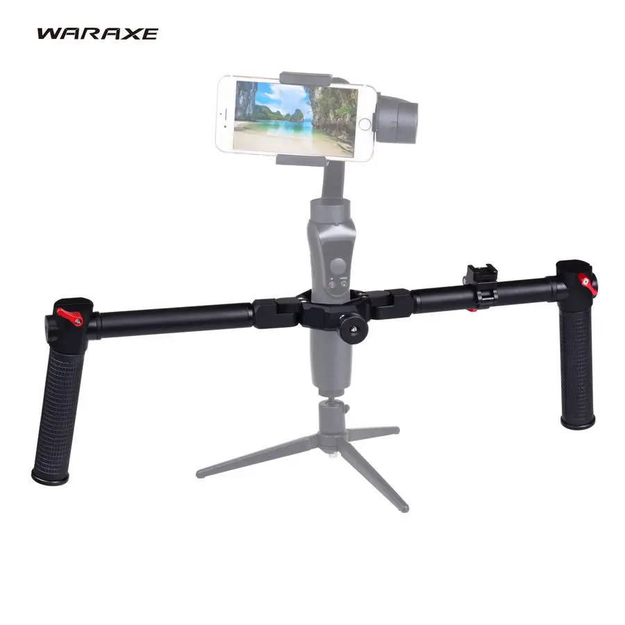 Waraxe otopal с двойной ручкой ручной комплект для карданного крана Zhiyun кран плюс 2 V2 Feiyu