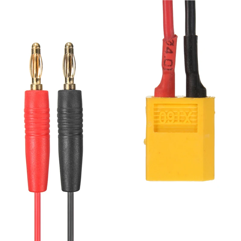 YT 16AWG 25 см XT60 силиконовый провод шнур соединитель к 4 мм разъем типа банан