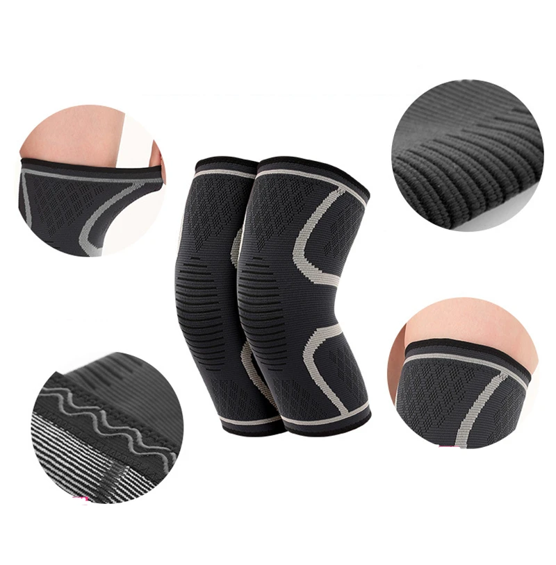 1pc Nylon Elastic Sports Breathable Knee brace Support Running Joelheiras Fitness Pads sleeve cheap Protector | Спорт и развлечения