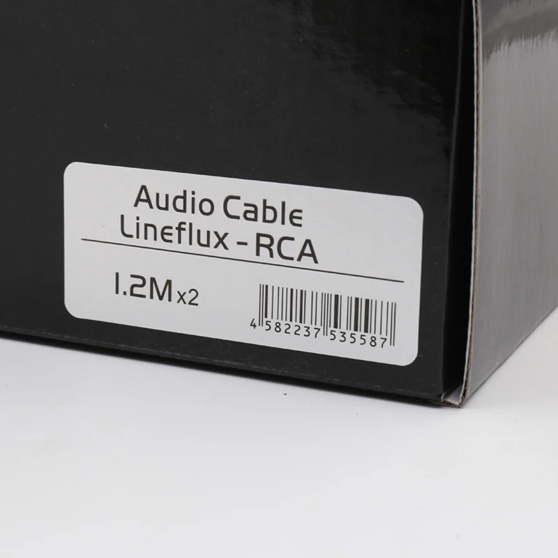 Lineflux (RCA) Аудиокабели серии Flux RCA с родиевым штекером из углеродного волокна|audio rca
